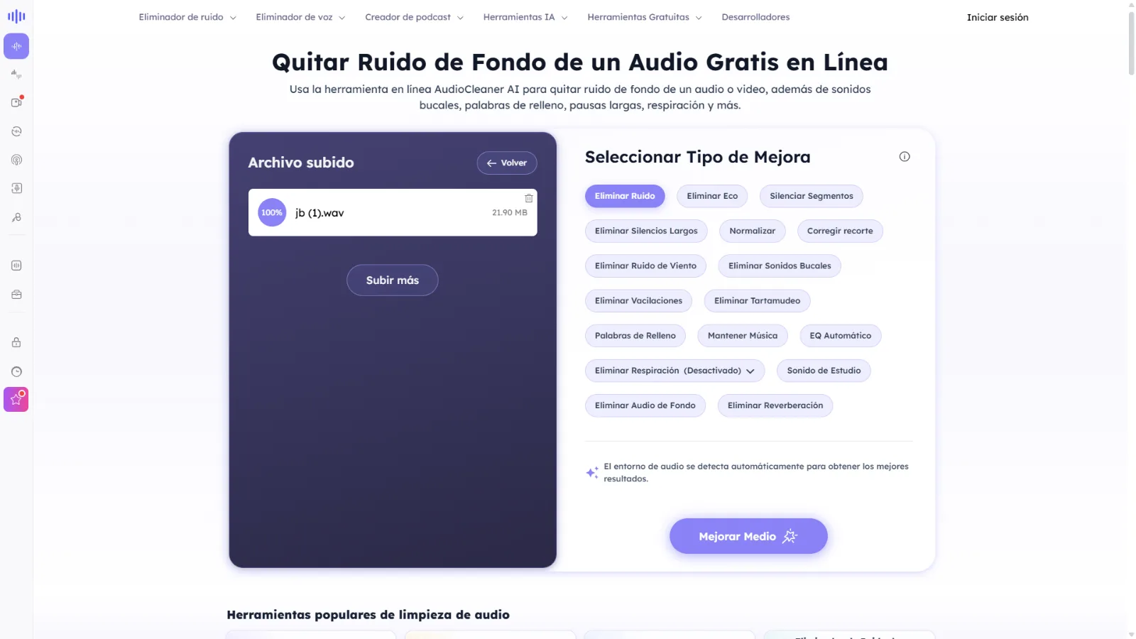 Audio Cleaner