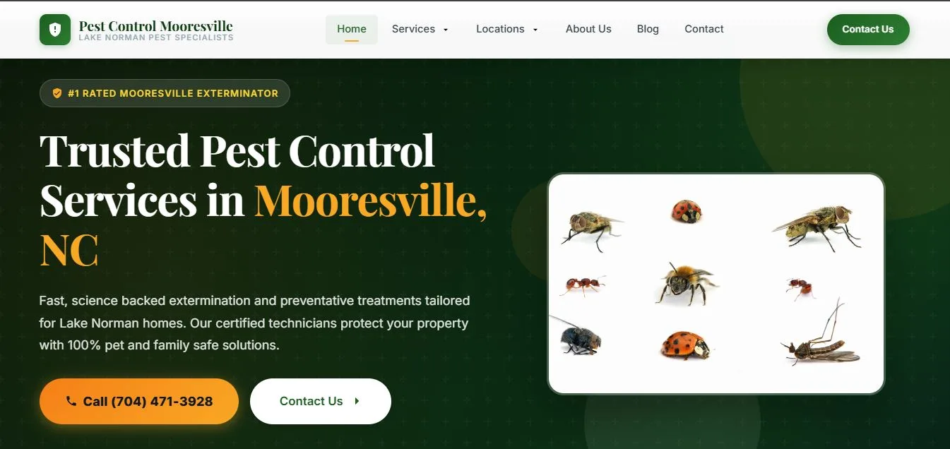 Pest Control Mooresville